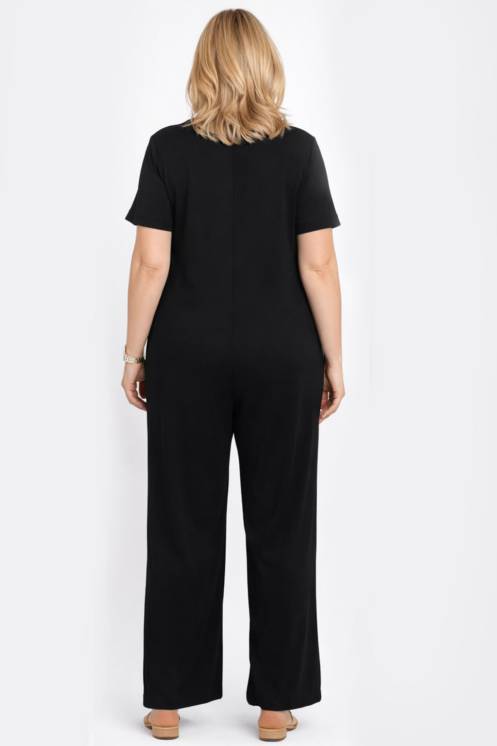 Women's Contrast Color Cozy Jumpsuit