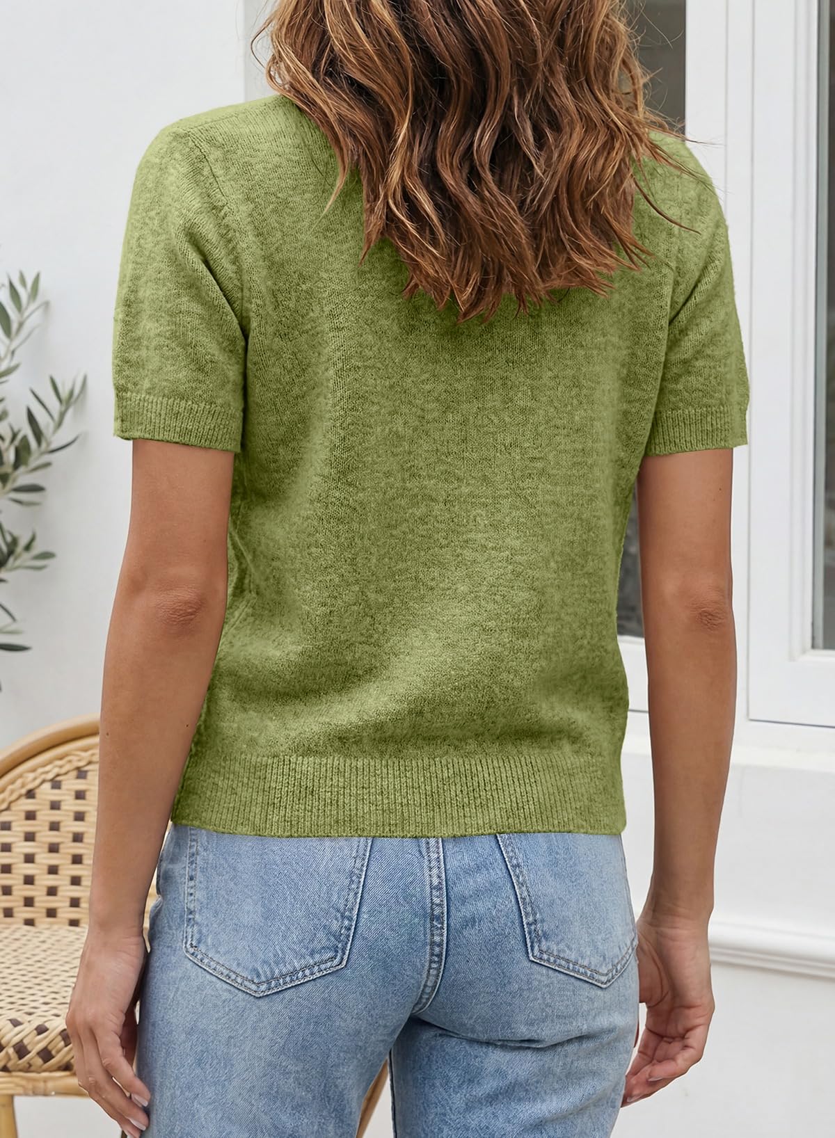 2026 SummerVibes Women's Casual Short Sleeve Knitwear