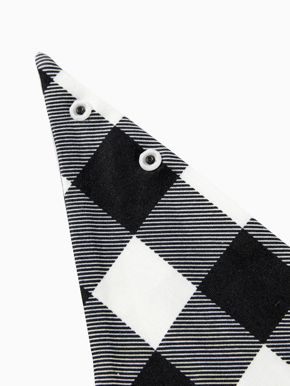 Family Christmas Long-sleeve Black White Letters Pajamas
