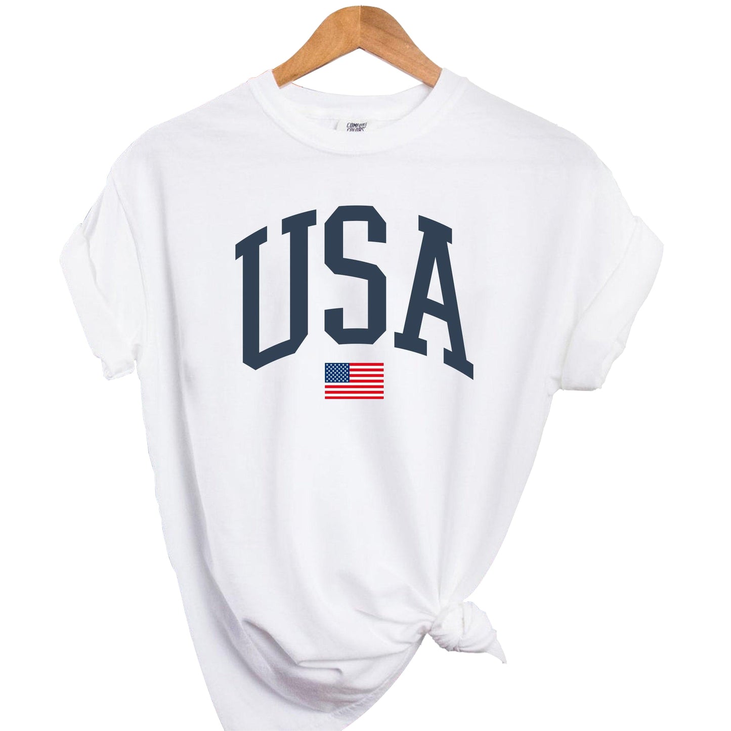 ✨USA 4th of July Flag Comfort Colors Tee(Buy 3 Free Shipping)