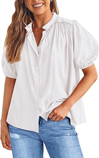 Women's Summer Lantern Sleeve Blouses (BUY 2 FREE SHIPPING)