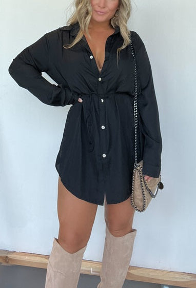 ✨ Satin Covered Nights Romper Dress Set (Buy 2 Free Shipping)