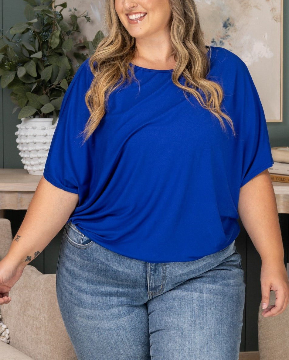 Women's Batwing Short Sleeve Top (Buy 3 Free Shipping)