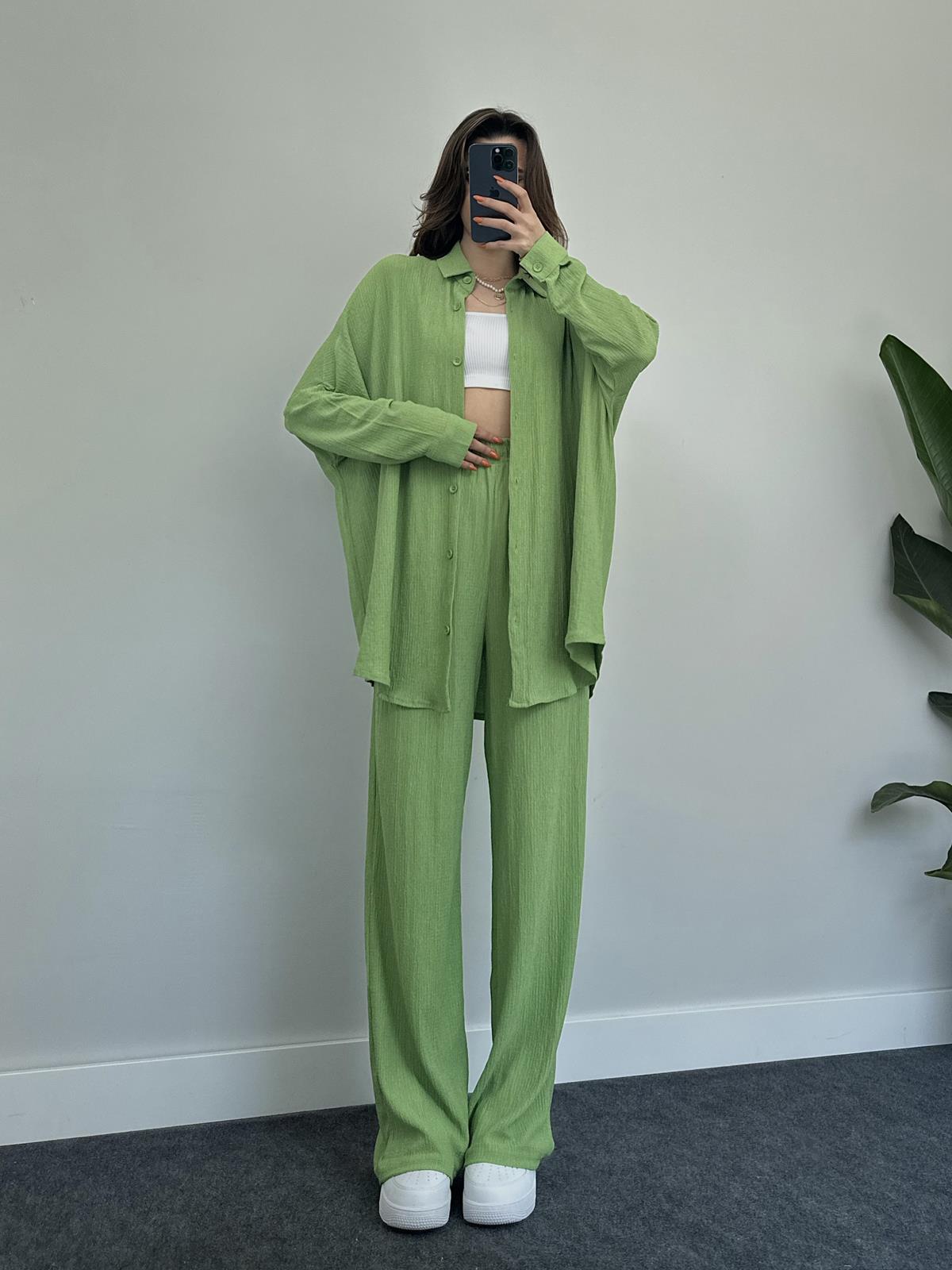 Casual Available Shirt Set