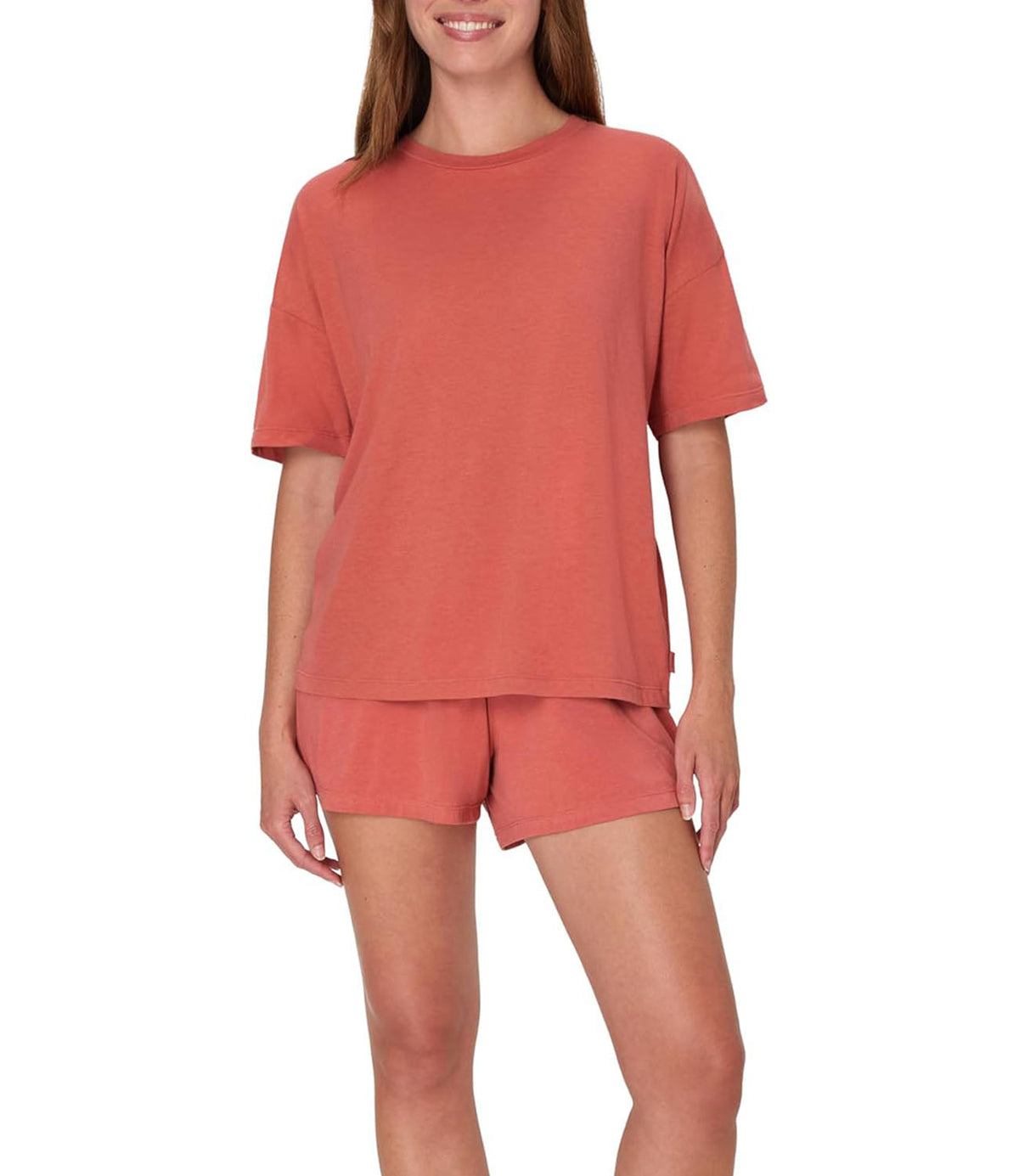 Women's SuperSoft Comfywear Boxy T-Shirt & Sleep shorts