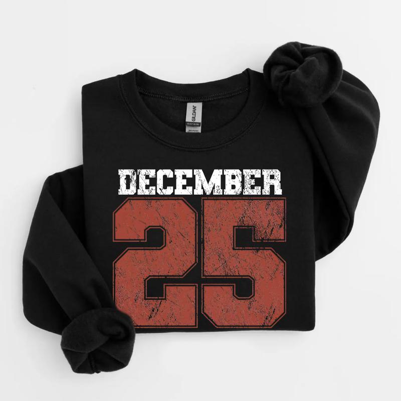 Limited time sale🔥December 25 Retro Christmas Crewneck Sweatshirt