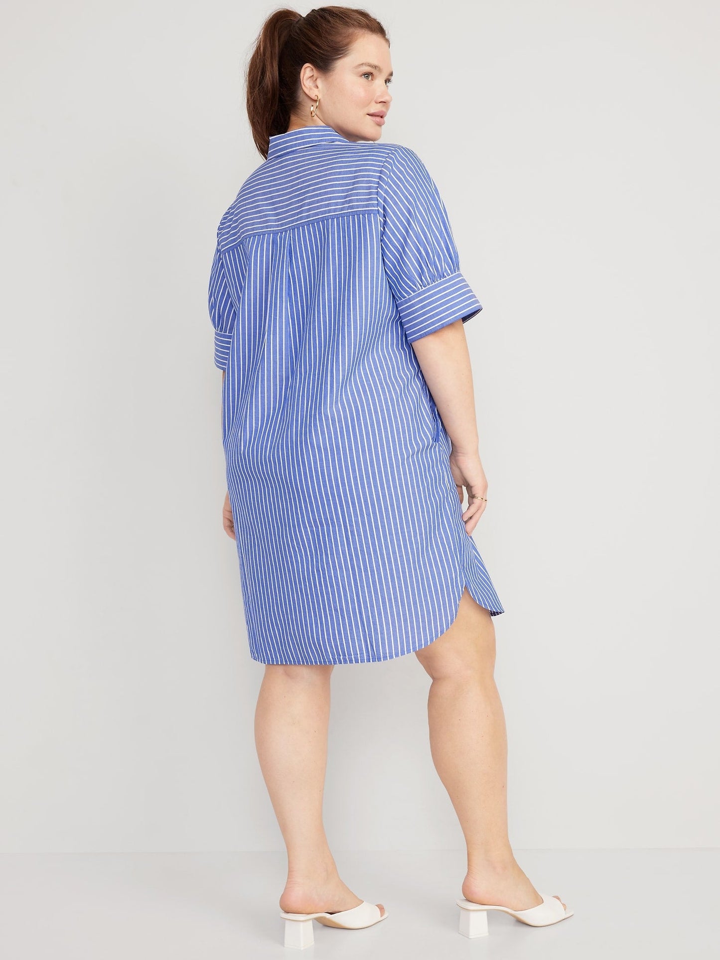 Short-Sleeve Shirt Dress (⏰ 40% OFF TODAY)