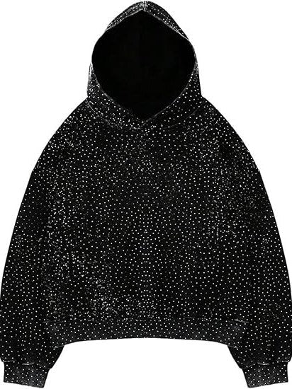 Women's Glitter Long Sleeve Hoodies
