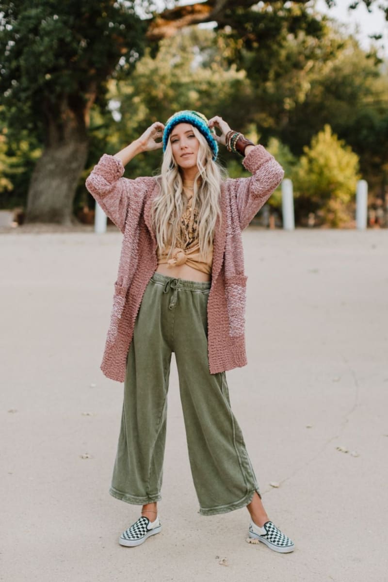 Limited time sale🔥So Comfy Wide Leg Pant Cropped Length