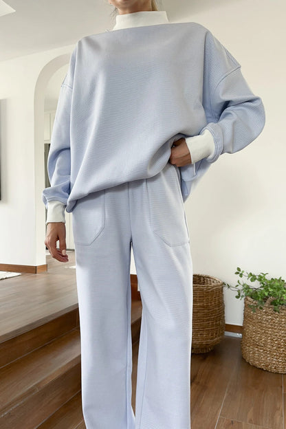 Women's Mini Striped Casual Suit