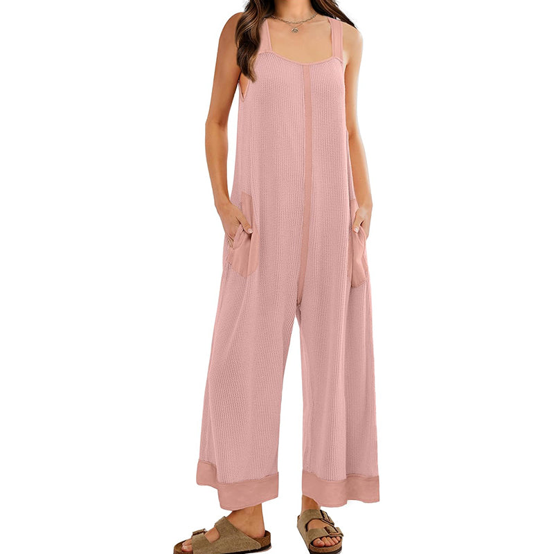 Women Waffle Knit Cute Romper (BUY 2 FREE SHIPPING)