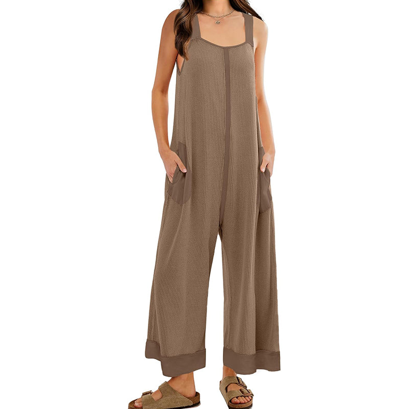 Women Waffle Knit Cute Romper (BUY 2 FREE SHIPPING)