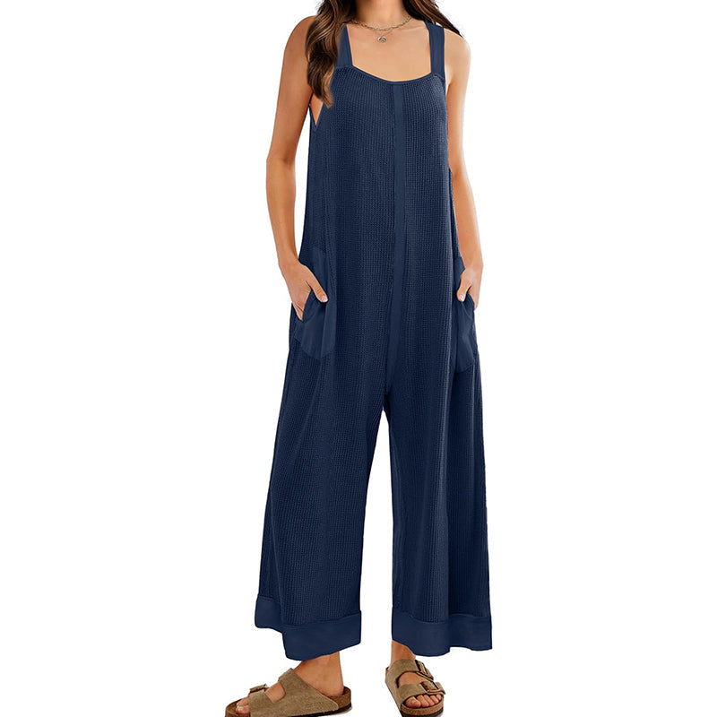 Women Waffle Knit Cute Romper (BUY 2 FREE SHIPPING)