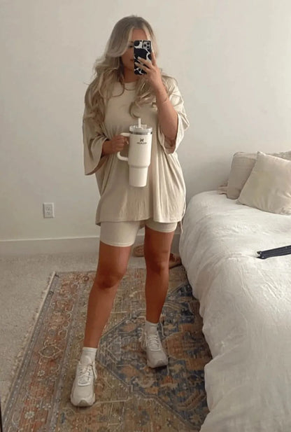 Hot Sale 2 Piece Outfit Lounge Set (Buy 2 Free Shipping)