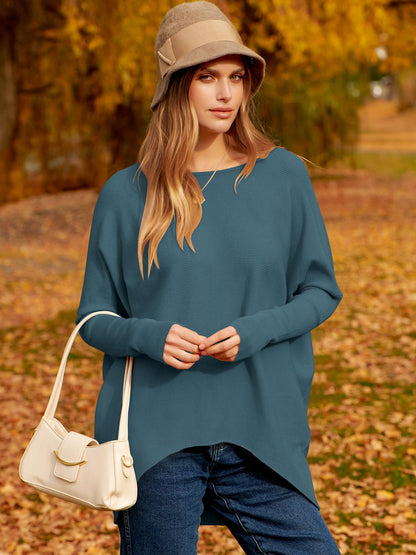 Hot Sale WOMEN'S OVERSIZED DOLMAN SLEEVE KNITTED PULLOVER (Buy 2 Free Shipping)