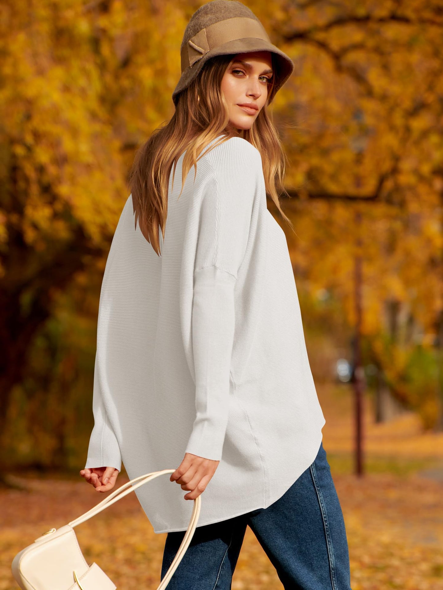 Hot Sale WOMEN'S OVERSIZED DOLMAN SLEEVE KNITTED PULLOVER (Buy 2 Free Shipping)