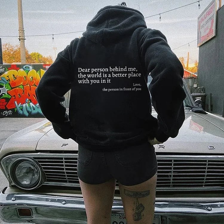 Last Day 49% OFF❤️'Dear Person Behind Me' Sweatshirt(Buy 2 Free Shipping)