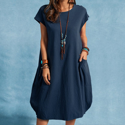 2023 Women's Loose Casual Pocket Dress