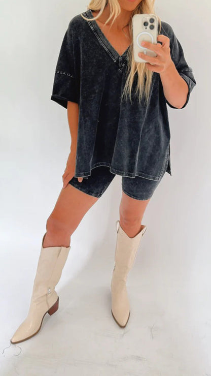 2023 Hot Sale WOMEN'S SUMMER WASHED SET (BUY 2 FREE SHIPPING)