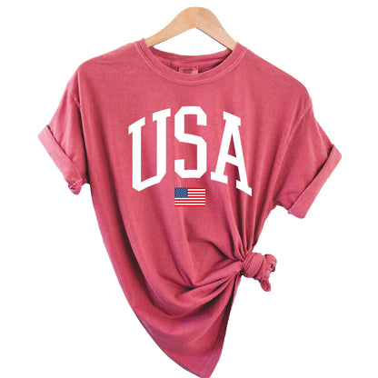 HOT SALE-USA 4th of July Flag Comfort Colors Tee(Buy 3 Free Shipping)