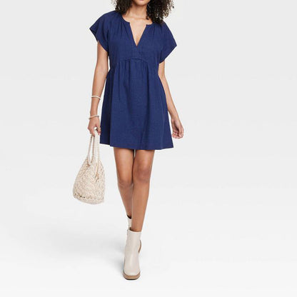New Women's Short Sleeve Dress