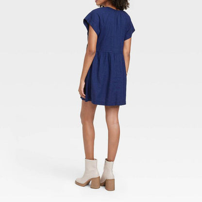 New Women's Short Sleeve Dress