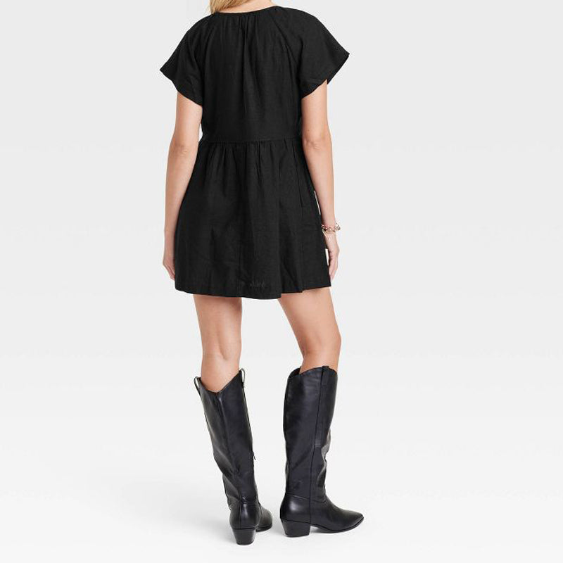 New Women's Short Sleeve Dress