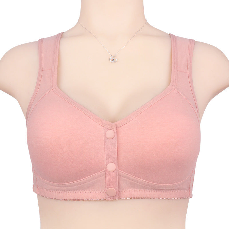 Full Cotton Front Closure Bra