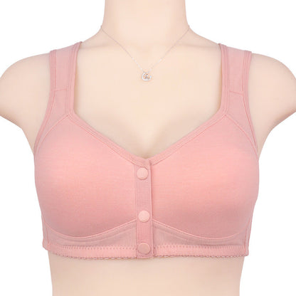 Full Cotton Front Closure Bra