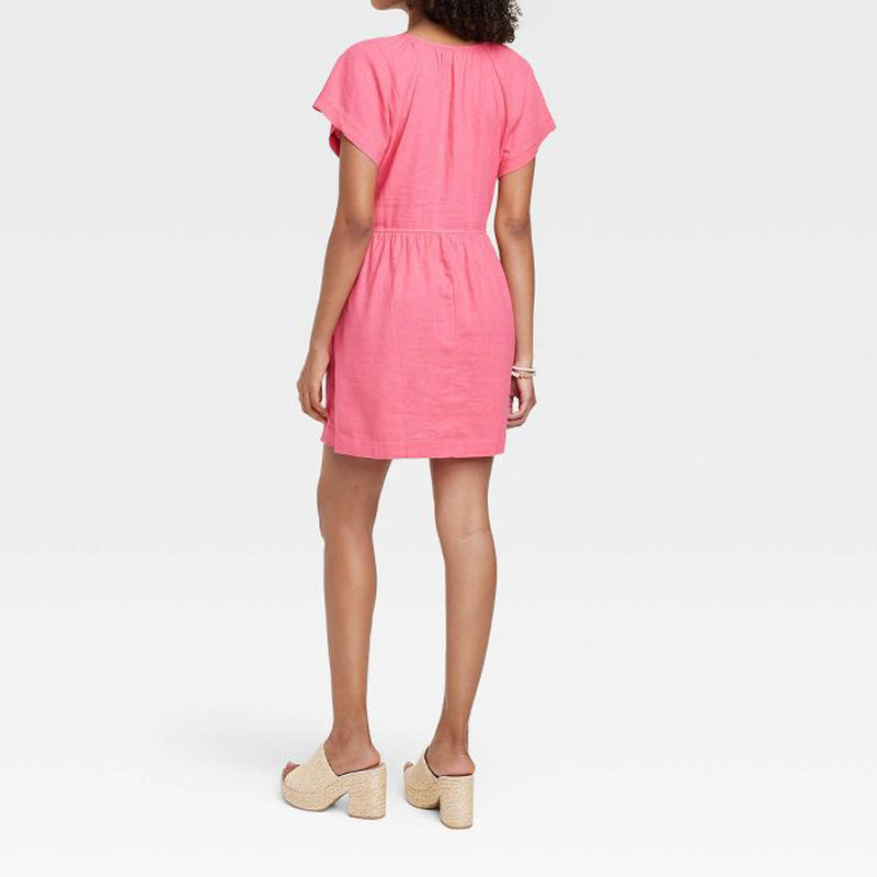 New Women's Short Sleeve Dress