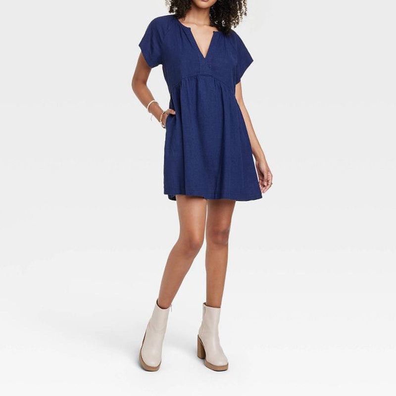 New Women's Short Sleeve Dress