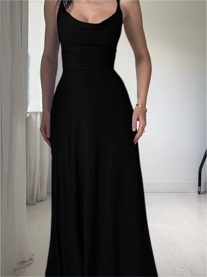 New Drape Suspender Dress with Built-in Bra (Buy 2 Free Shipping)
