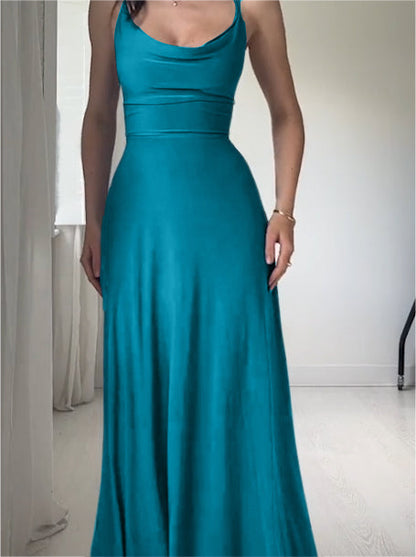 New Drape Suspender Dress with Built-in Bra (Buy 2 Free Shipping)