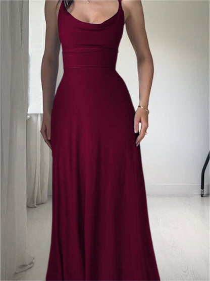 New Drape Suspender Dress with Built-in Bra (Buy 2 Free Shipping)