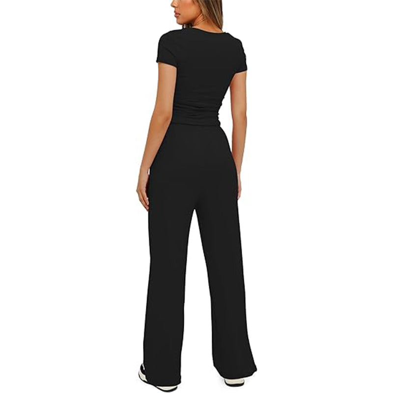 Women's Tops and Wide Leg Pants Sets (BUY 2 FREE SHIPPING)
