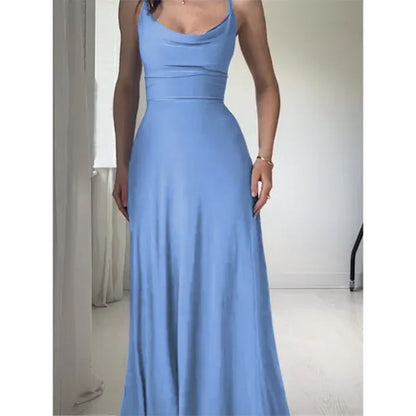 Strappy Solid Color MIDI Dress (BUY 2 FREE SHIPPING)