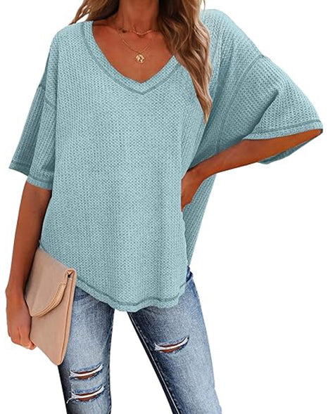 Women's Batwing Half Sleeve Shirts