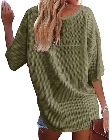 Women's Batwing Half Sleeve Shirts