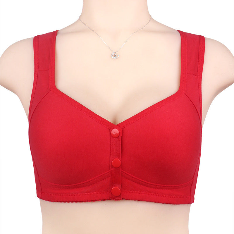 Full Cotton Front Closure Bra