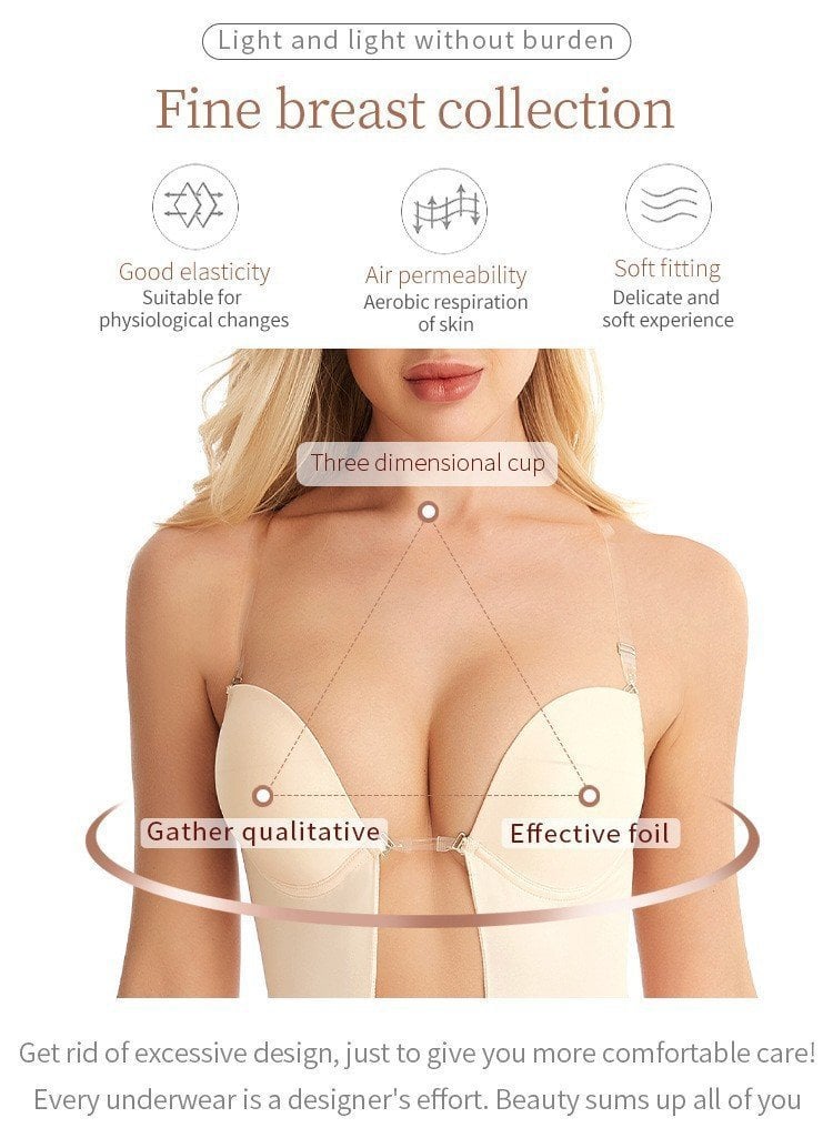 2023 Backless Body Shaper Bra