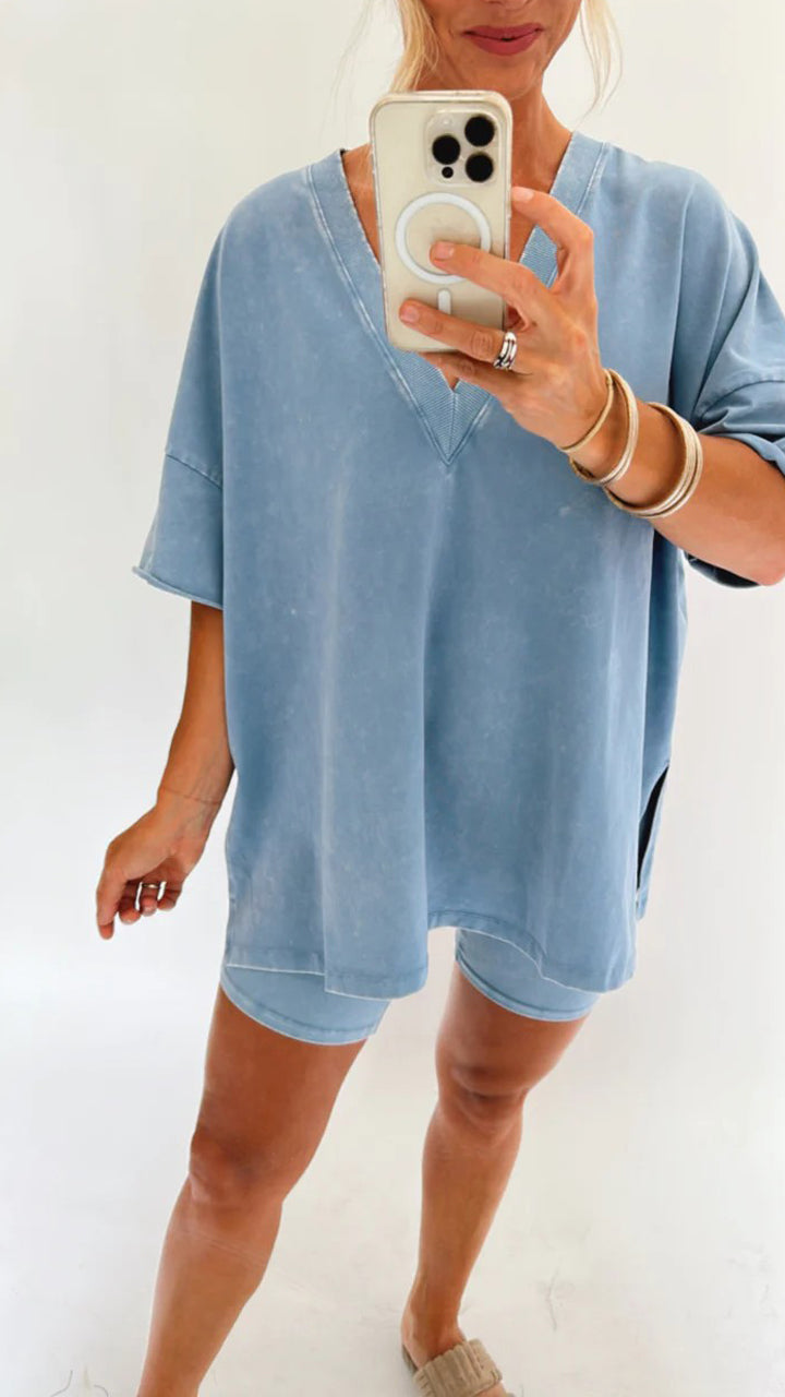 2023 Hot Sale WOMEN'S SUMMER WASHED SET (BUY 2 FREE SHIPPING)