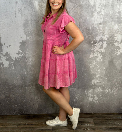 Women's Causal Denim Dress (Buy 2 Free Shipping)