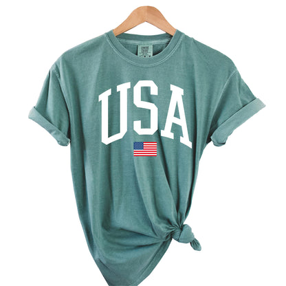 ✨USA 4th of July Flag Comfort Colors Tee(Buy 3 Free Shipping)