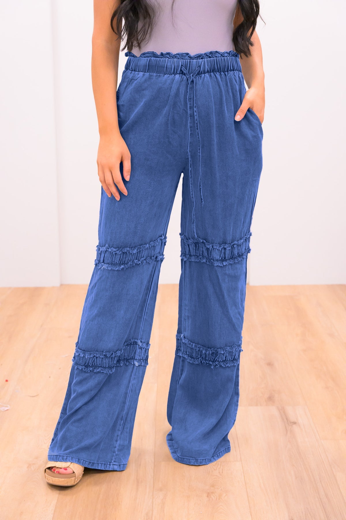 Women's Drawstring Jeans (Buy 2 Free Shipping)
