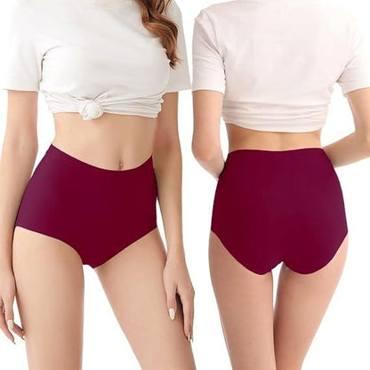Women's High Waist Seamless No Show Underwear 5-Pack