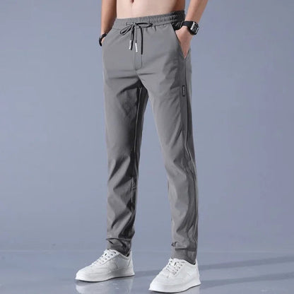 Men’s ice silk casual pants