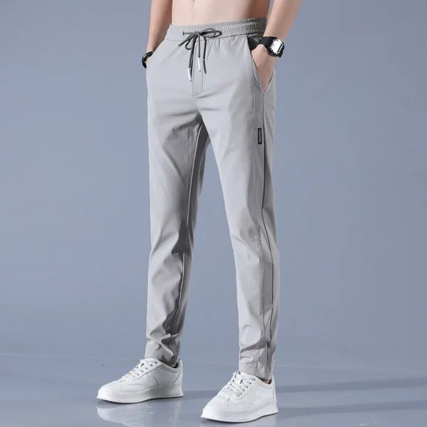 Men’s ice silk casual pants