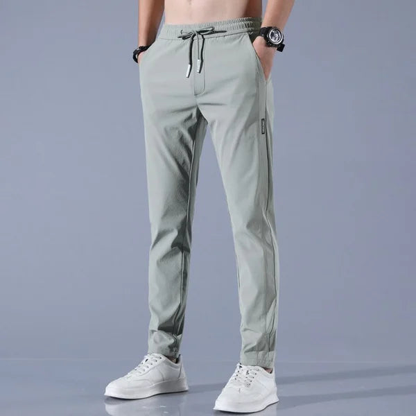 Men’s ice silk casual pants
