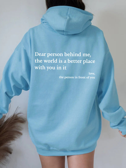 Last Day 49% OFF❤️'Dear Person Behind Me' Sweatshirt(Buy 2 Free Shipping)