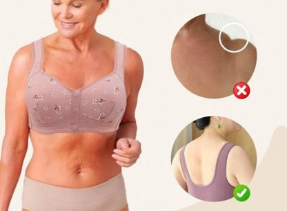 Full Cotton Front Closure Bra